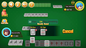 Schermata Mahjong 2P: Chinese Mahjong 2