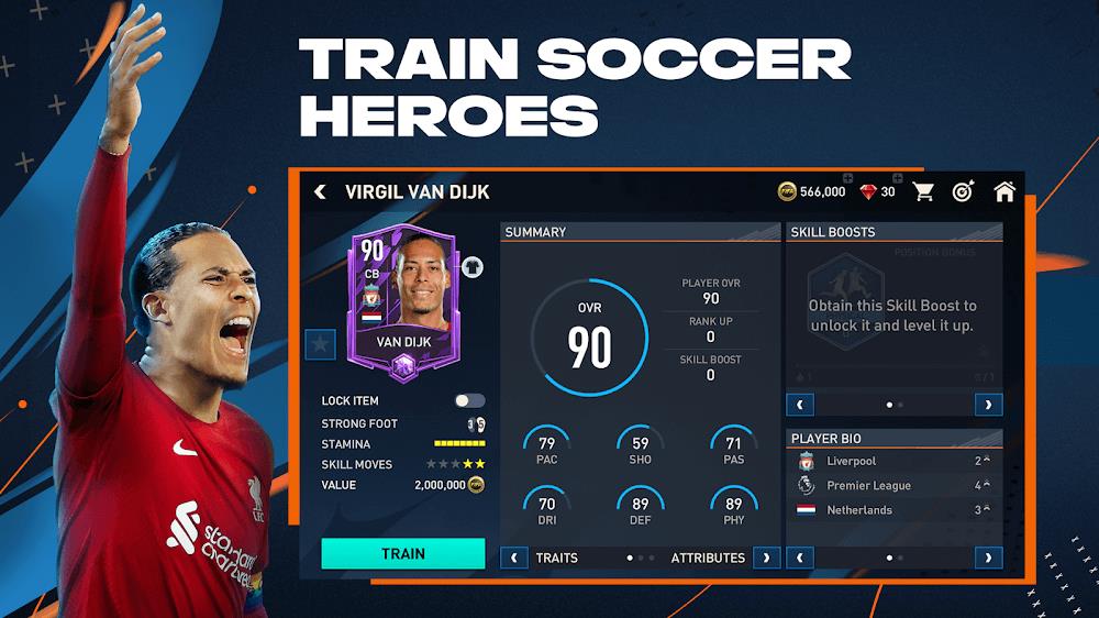 FIFA Soccer Mobile Captura de tela 1