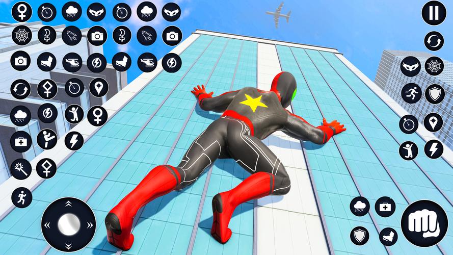 Rope Spider Hero: Spider Games Скриншот 1
