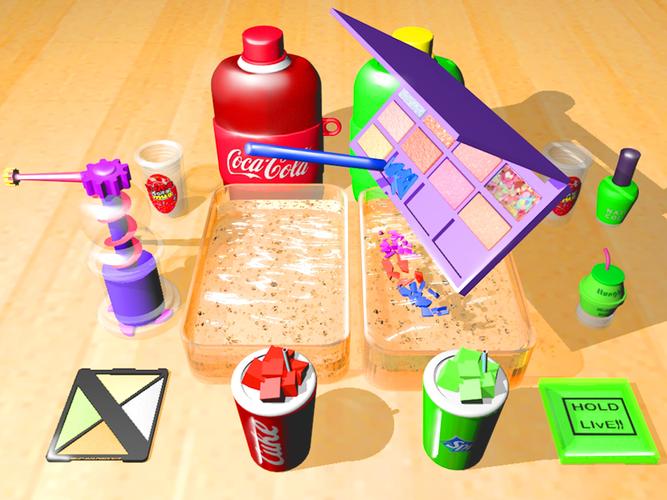 Makeup Slime Fidget Toys Games Captura de tela 1