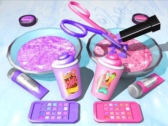 Makeup Slime Fidget Toys Games Captura de tela 2