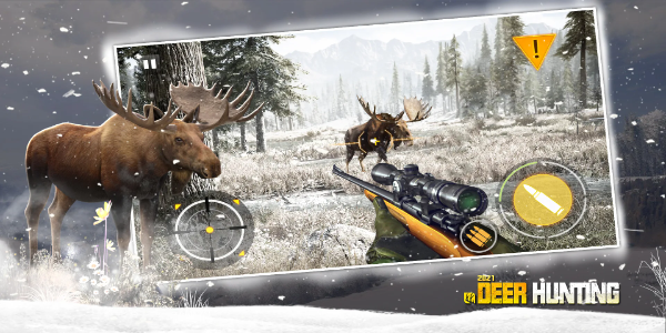 Deer Hunting: 3D shooting game Ảnh chụp màn hình 0