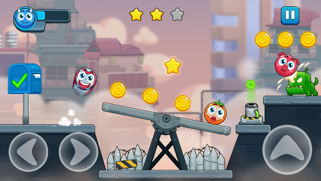 Ball Hero: Zombie city Mod Tangkapan skrin 0