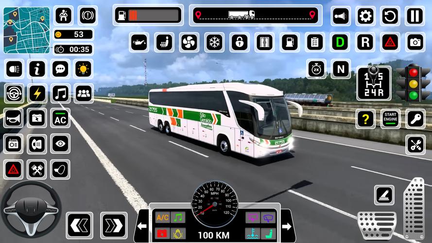 Bus Simulator: City Coach Game स्क्रीनशॉट 1