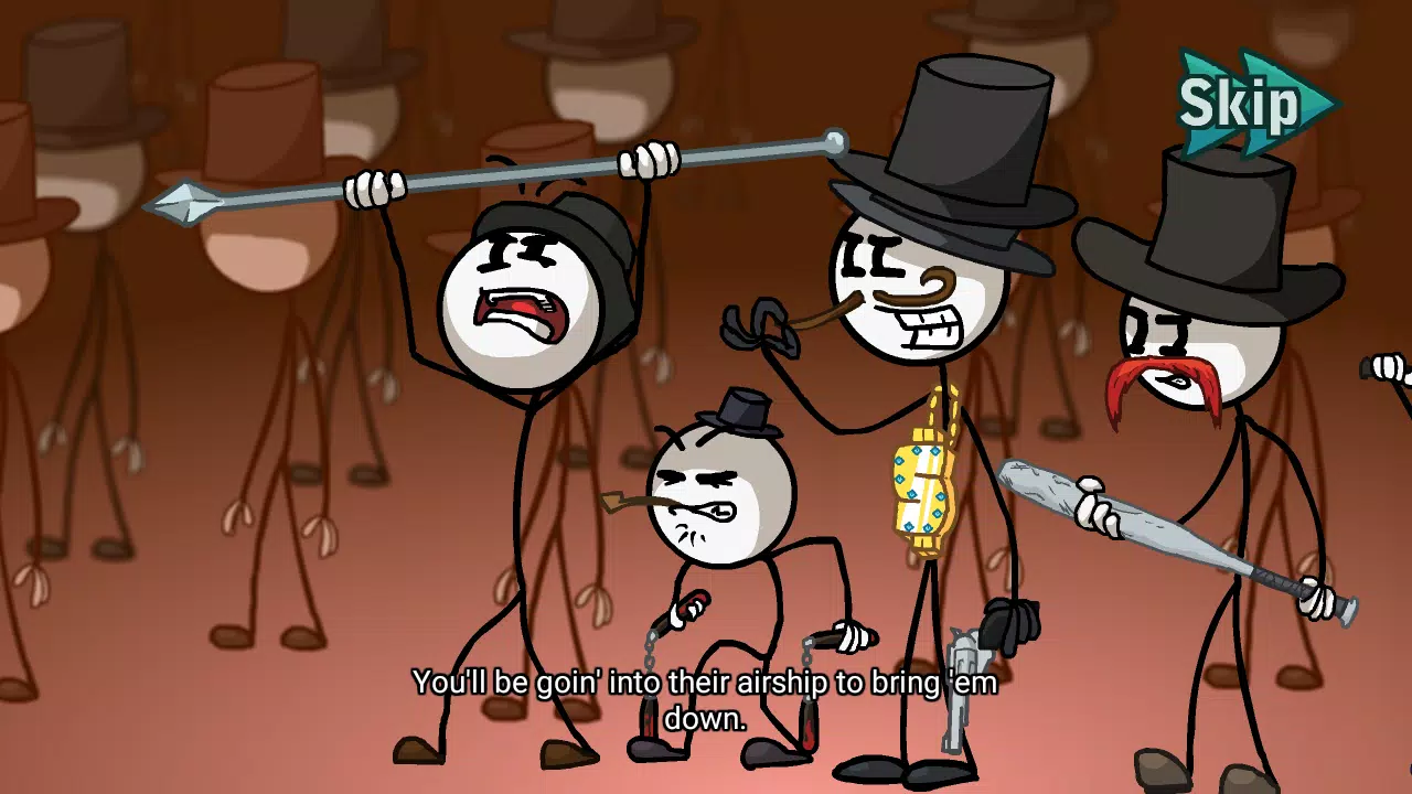 Stickman Teleporter Adventure 스크린샷 2