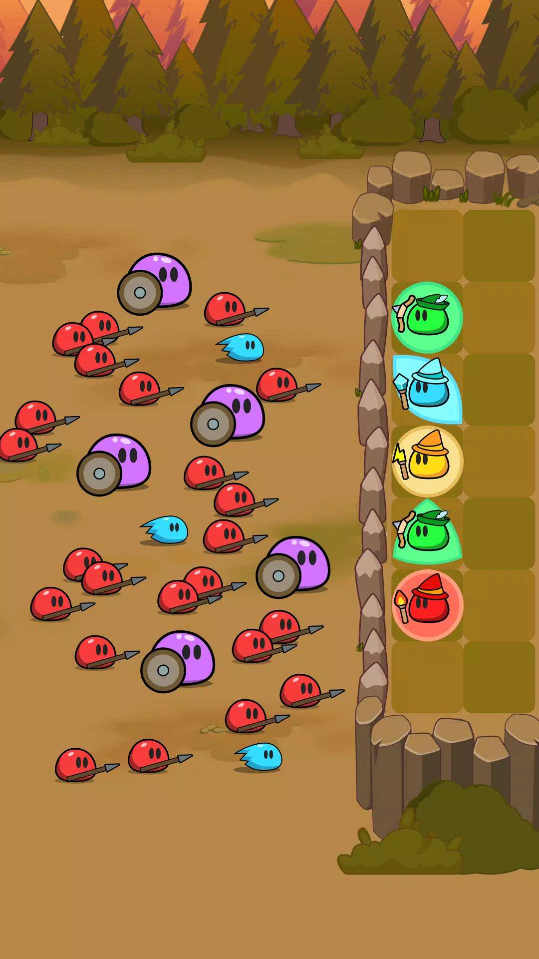 Slime Rush TD 螢幕截圖 0