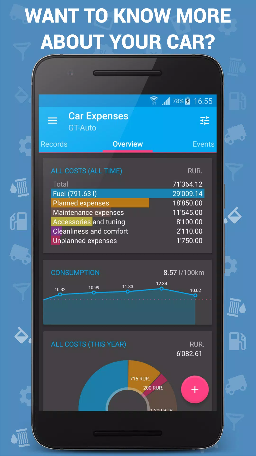 Car Expenses Manager Captura de tela 0