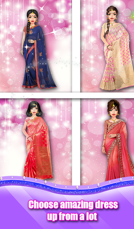 Indian Wedding Saree Designs Schermafbeelding 2