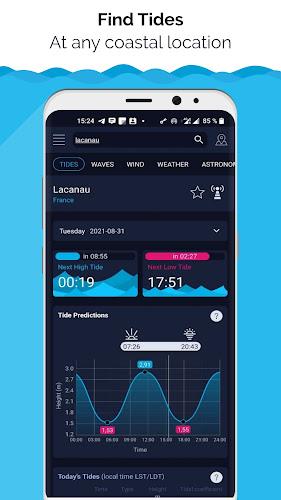 High Tide -Tides chart near me Screenshot 0