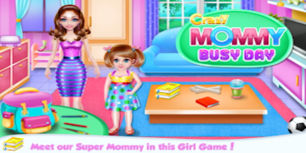 Crazy Mommy Busy Day Ảnh chụp màn hình 1