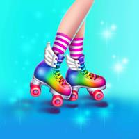 Roller Skating Girls