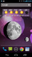 Moon Phase Widget ဖန်သားပြင်ဓာတ်ပုံ 3