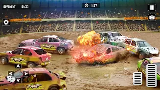 Schermata X Demolition Derby: Car Racing 2