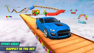 Ramp Car Game: Car Stunt Games Schermafbeelding 3