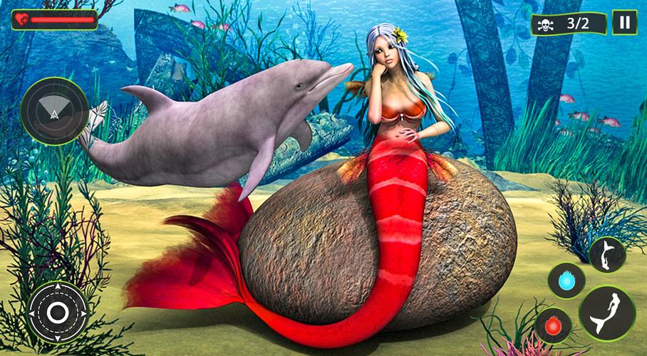 Mermaid Simulator Capture d'écran 2