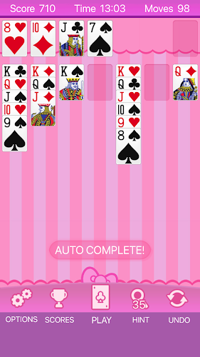 Pink Solitaire Captura de pantalla 0