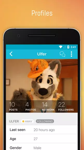 FERZU - Furries Social Network Zrzut ekranu 1