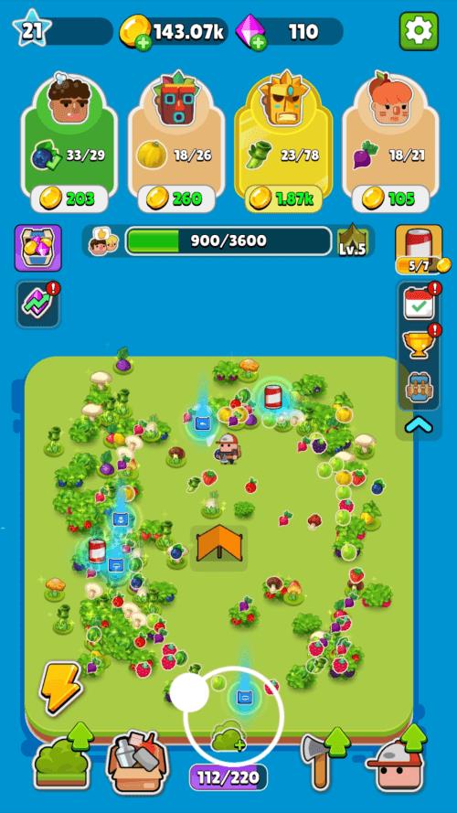 Pocket Land Mod Ảnh chụp màn hình 1