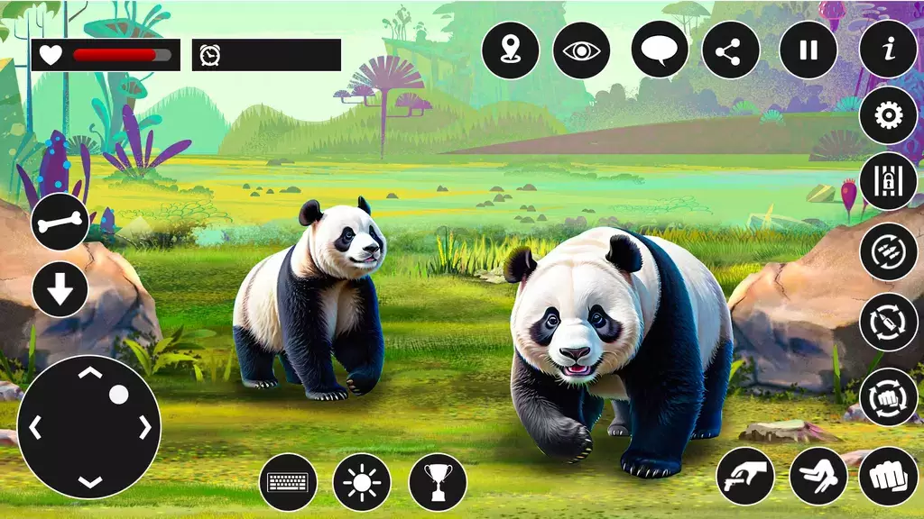 Schermata Panda Game: Animal Games 2