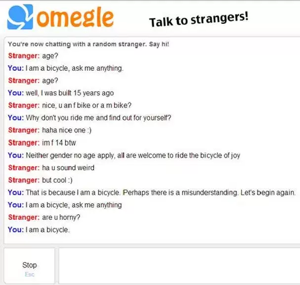 Schermata Omegle:Talk To strangers 1