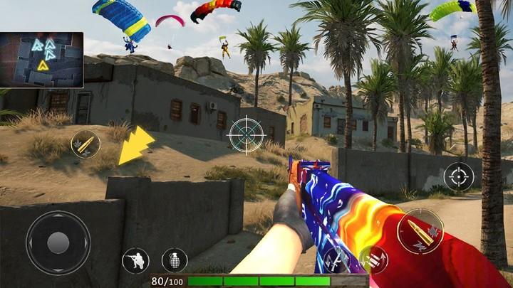 FPS Gun Shooter Offline Game স্ক্রিনশট 2