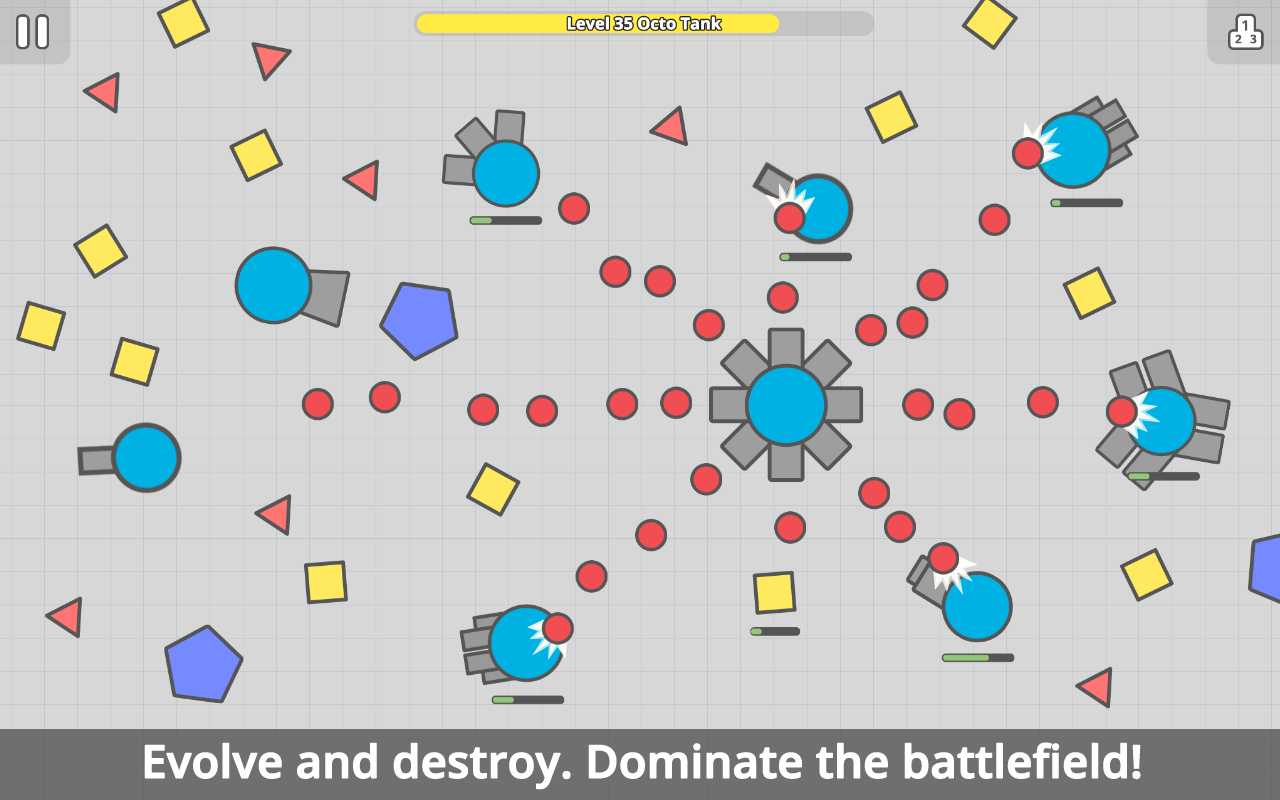 diep.io ဖန်သားပြင်ဓာတ်ပုံ 0