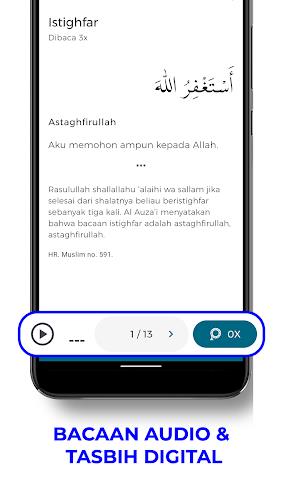 Dzikir Pagi dan Petang Sunnah Capture d'écran 2