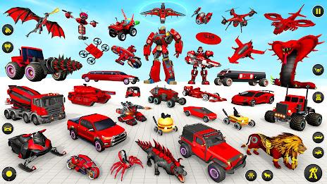 Drone Robot Car Game 3D Ảnh chụp màn hình 1