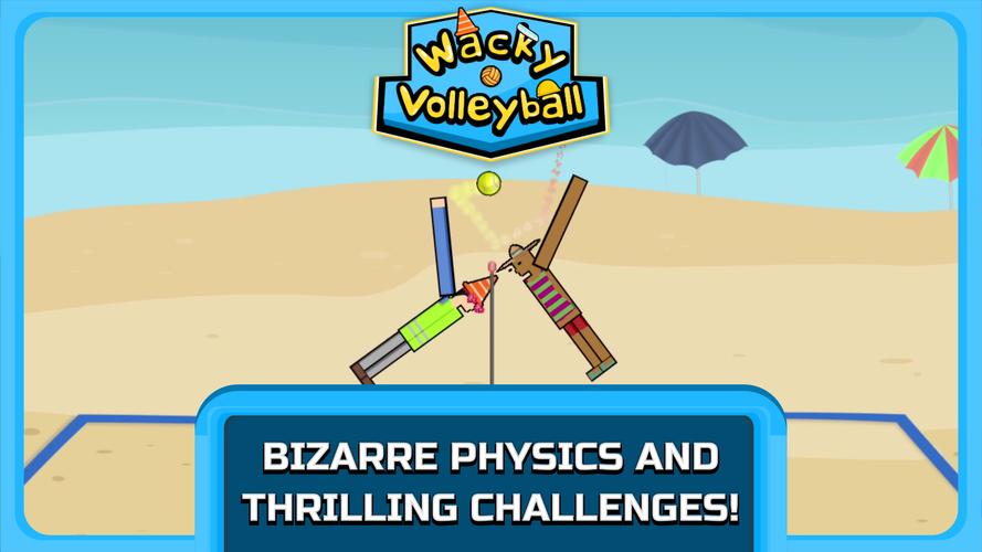 Wacky Volleyball スクリーンショット 0