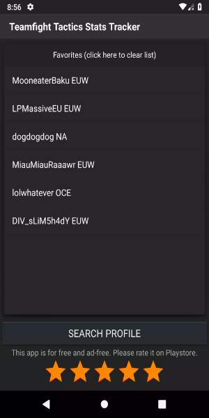 Teamfight Tactics Tracker Captura de pantalla 2
