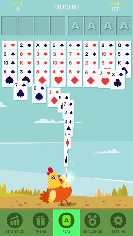 FreeCell Friends Captura de tela 1