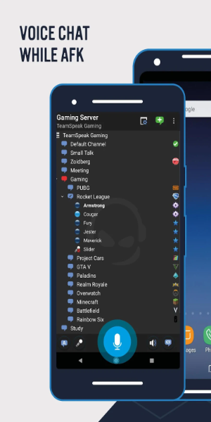 TeamSpeak 3 - Voice Chat Captura de tela 0