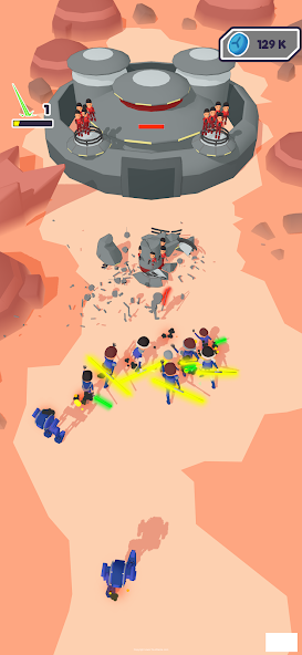 Space Army: Universe Clash Mod Schermafbeelding 3