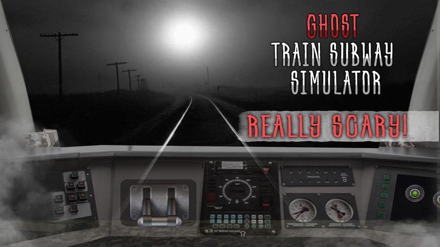 Ghost Train Subway Simulator ဖန်သားပြင်ဓာတ်ပုံ 1