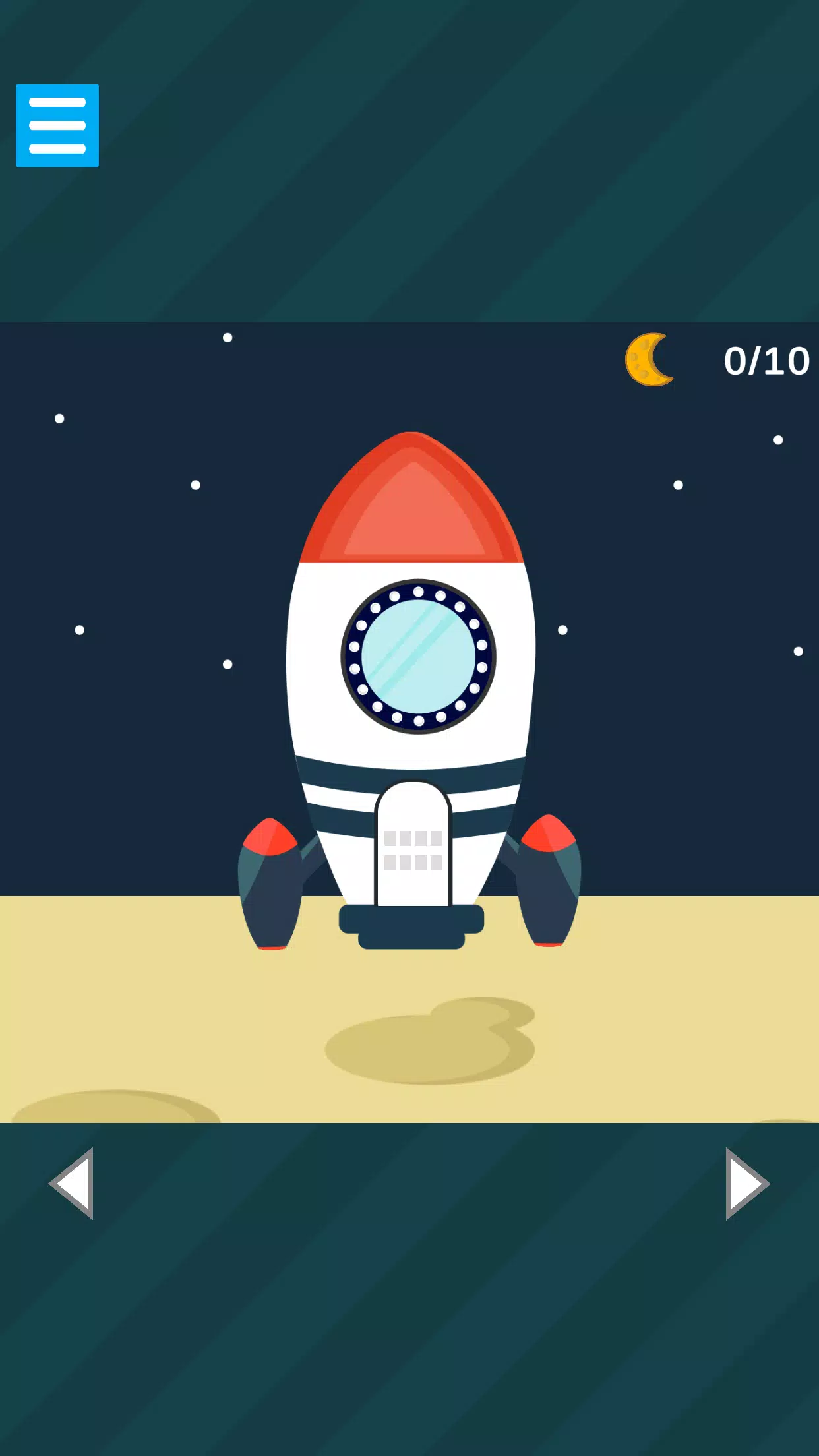 2D Escape Game - Moon Trip Скриншот 1