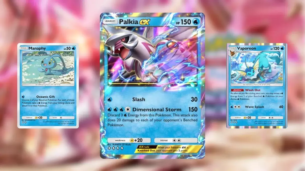 Pokemon TCG cebinde en iyi palkia eski güverte