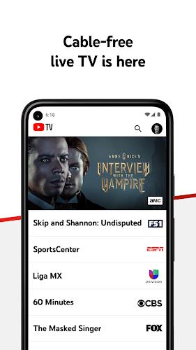 YouTube TV: Live TV & more Schermafbeelding 0