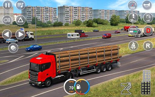 Indian Heavy Cargo Truck Sim Schermafbeelding 1