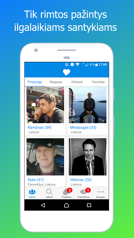 antrapuse.lt - Rimtos Pažintys 螢幕截圖 0