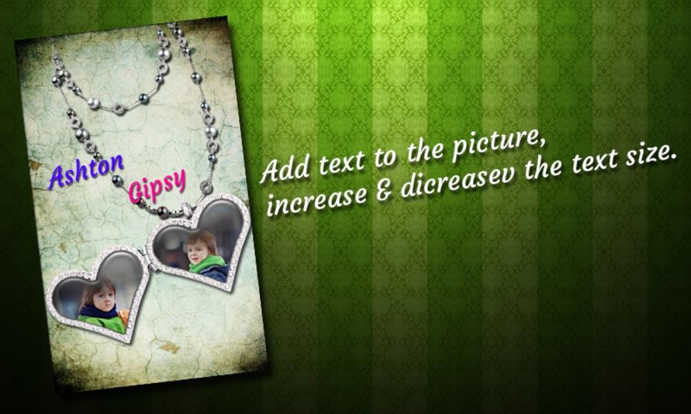 Locket Photo Frames Tangkapan skrin 1