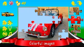 Puzzles cars ဖန်သားပြင်ဓာတ်ပုံ 3