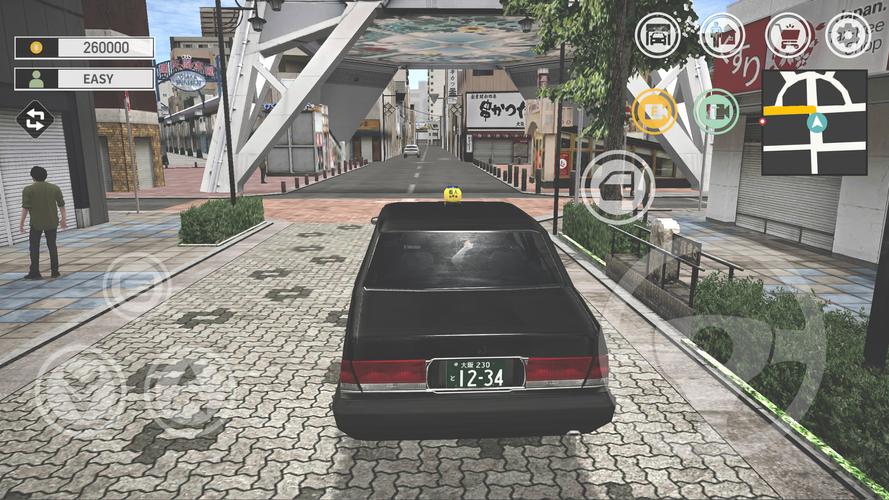 Japan Taxi Simulator : Driving Скриншот 0