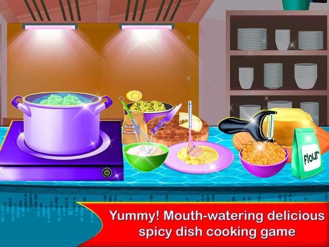Indian Street Food Cooking Fun 螢幕截圖 2