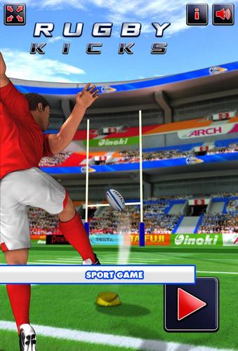 Rugby Kicks 螢幕截圖 0