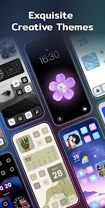 Color Widgets, Theme: iWidgets स्क्रीनशॉट 2