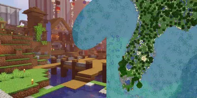 Dream SMP Map for Minecraft 螢幕截圖 2