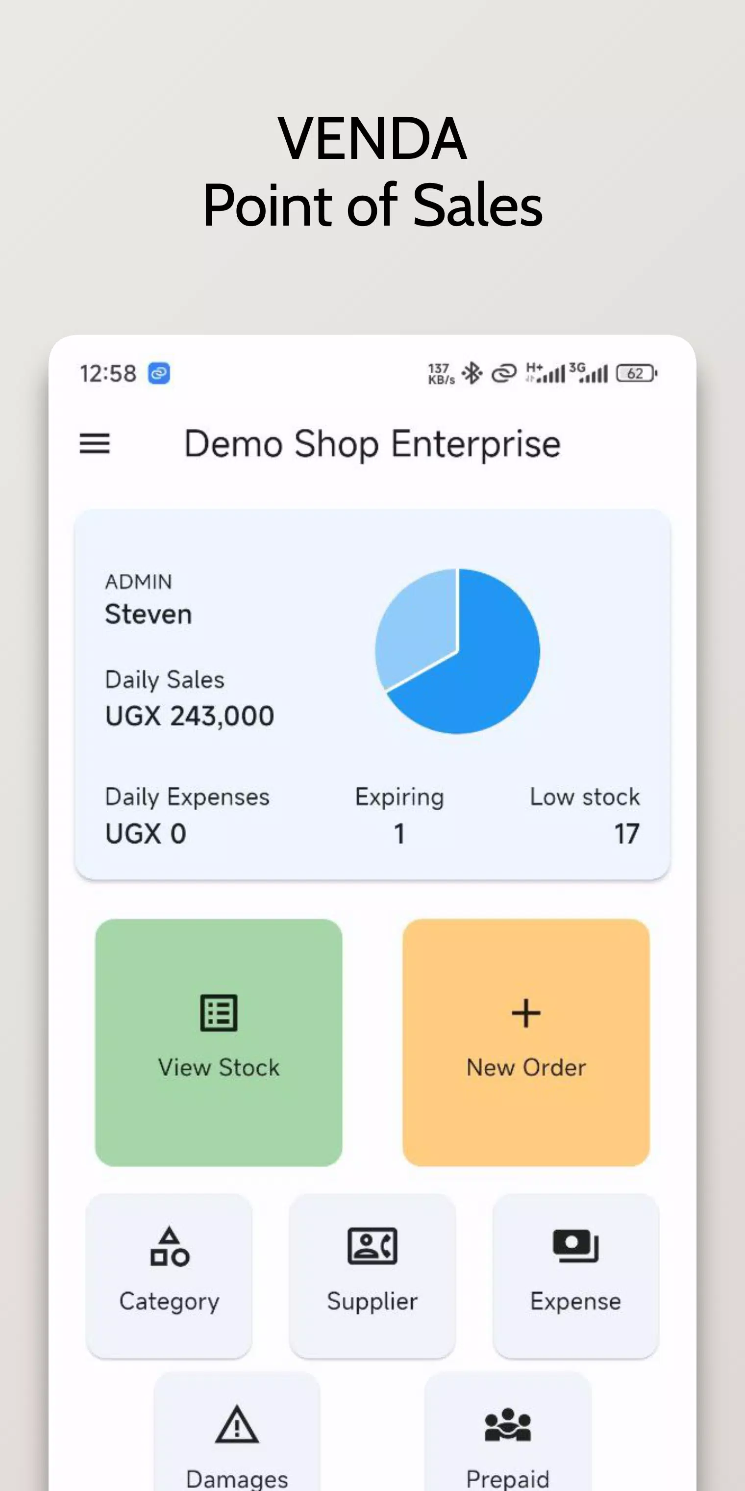 Schermata Venda - Point of Sales 0