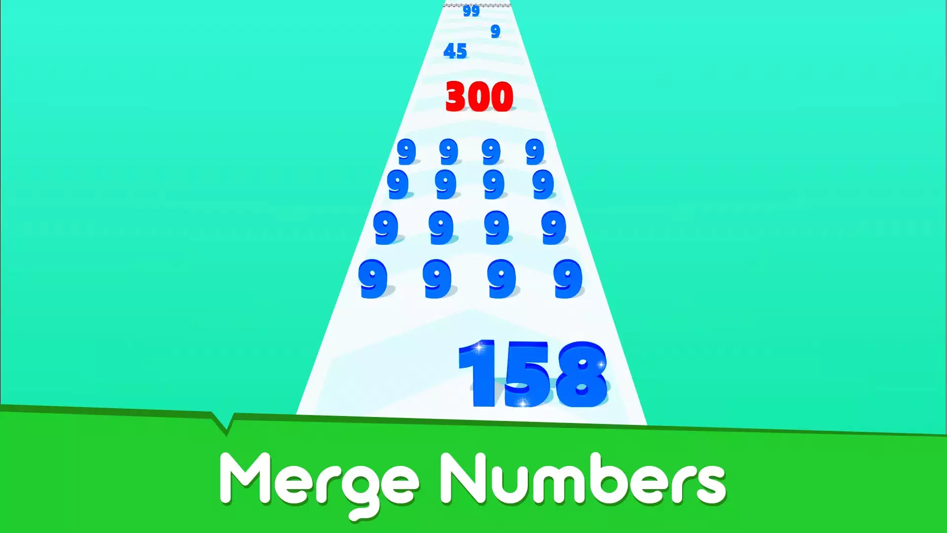 Run & Merge Numbers Game スクリーンショット 0