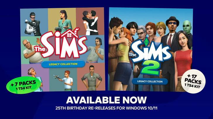 The Sims kỷ niệm 25 năm của nó