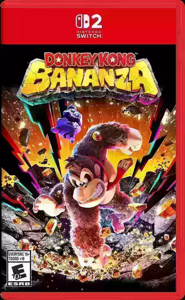Обложка Donkey Kong Bananza